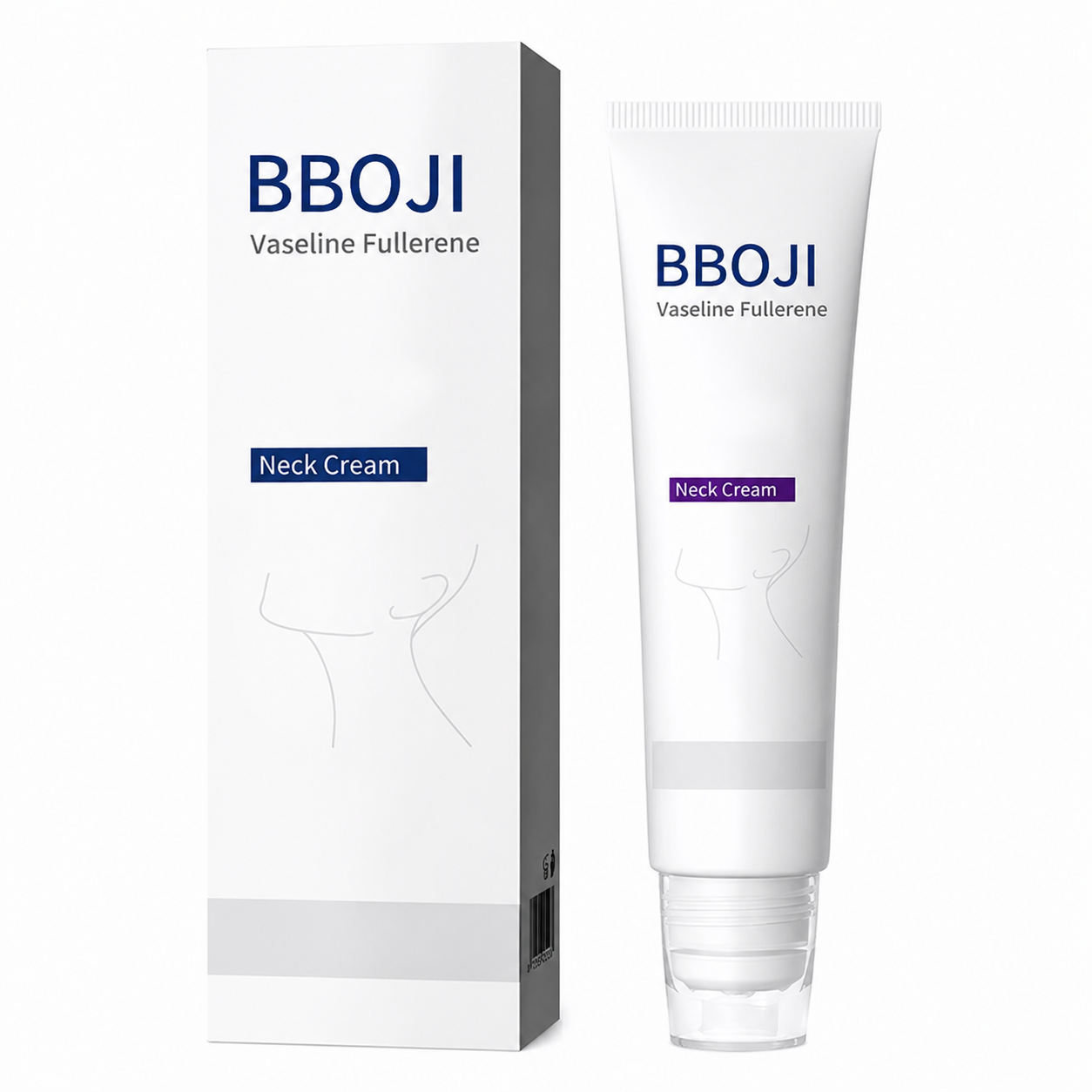 Reduces Wrinkles and Double Chin,Five Rollers for All Around Massage,Neck Firming Cream