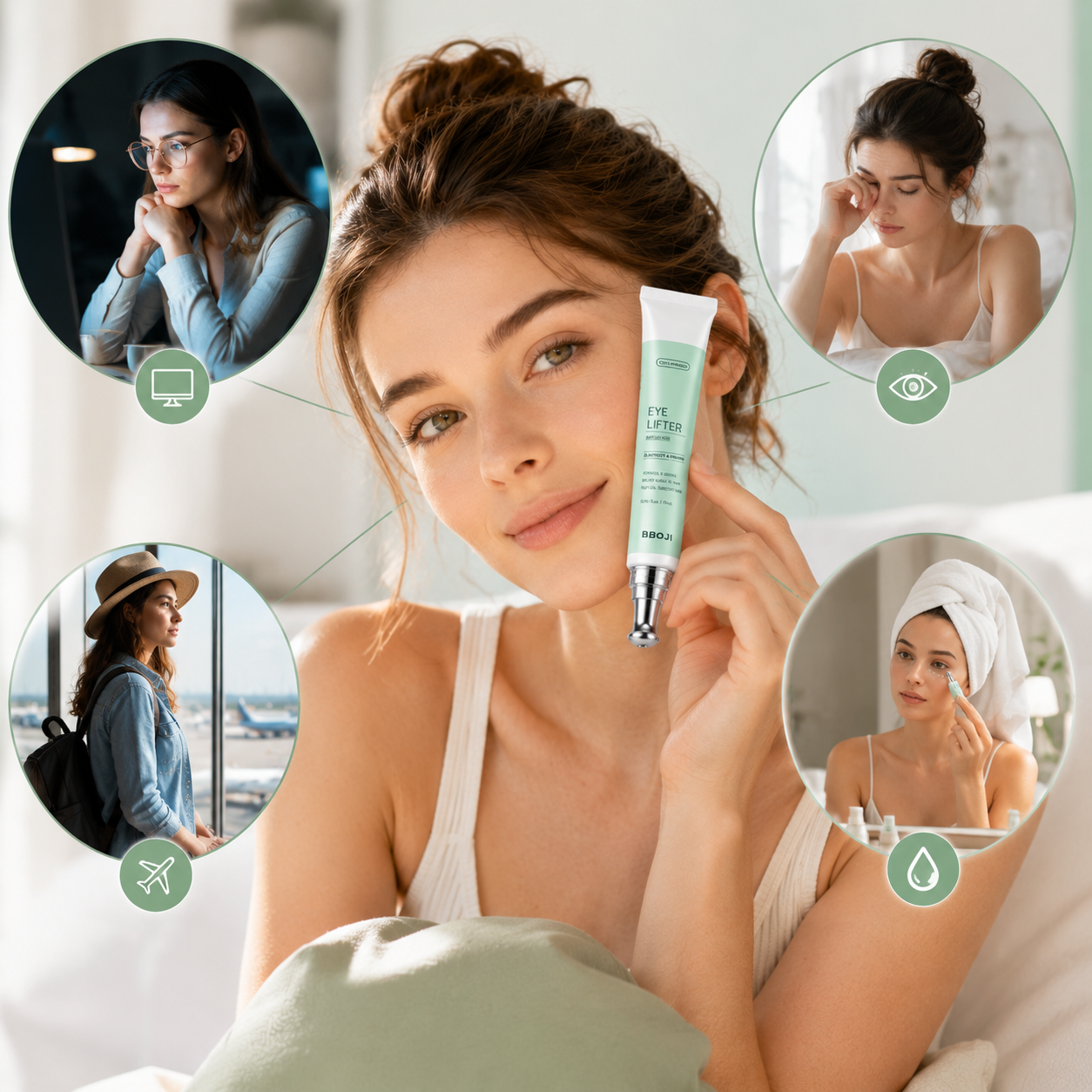 BBOJI Cooling Massage Eye Cream