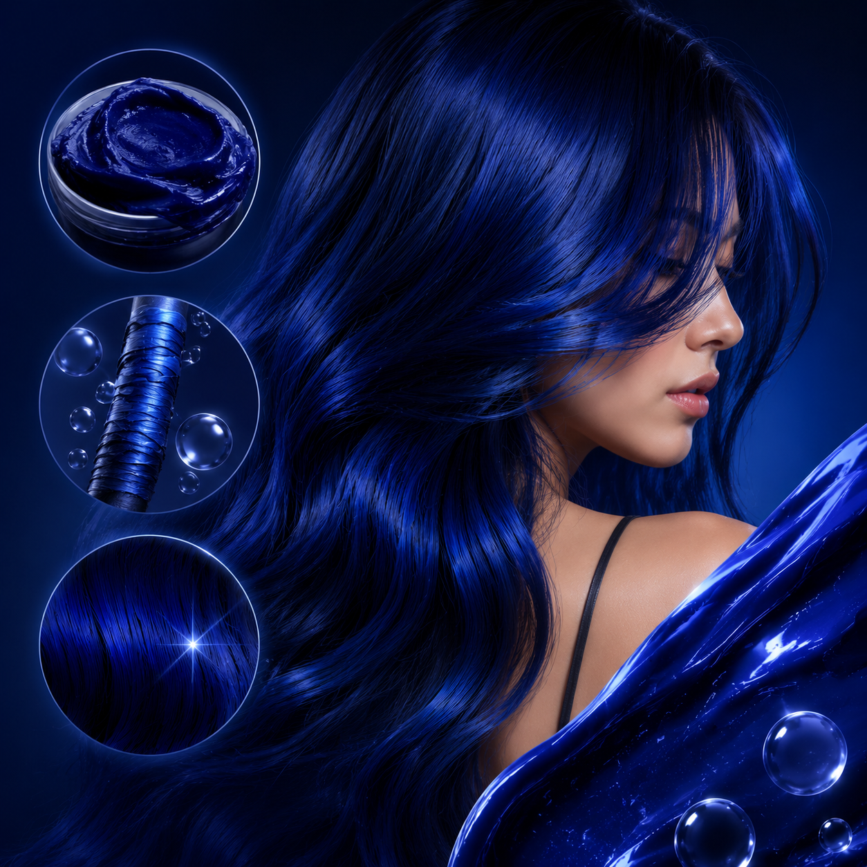 BBOJI Blue Color-Depositing Hair Mask