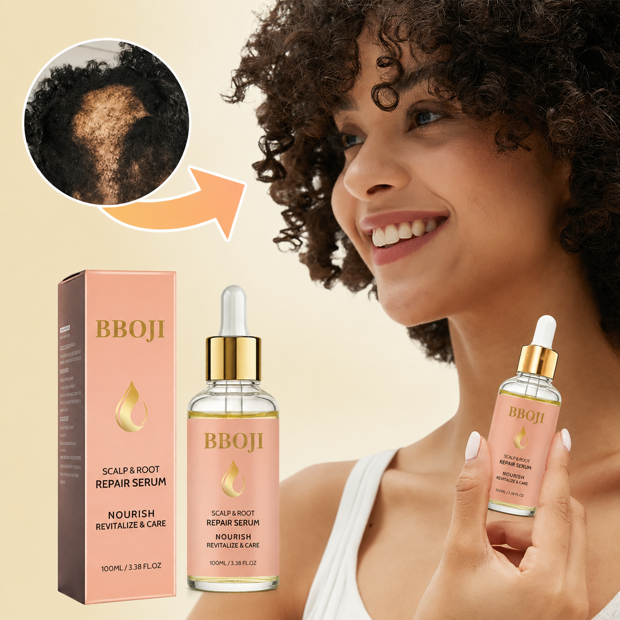BBOJI Vegan Hair Growth Serum