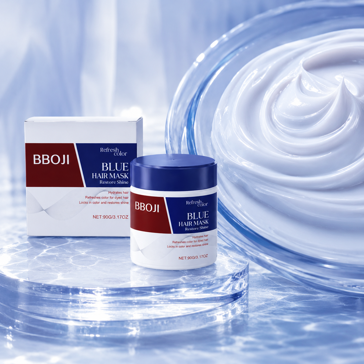 BBOJI Blue Color-Depositing Hair Mask