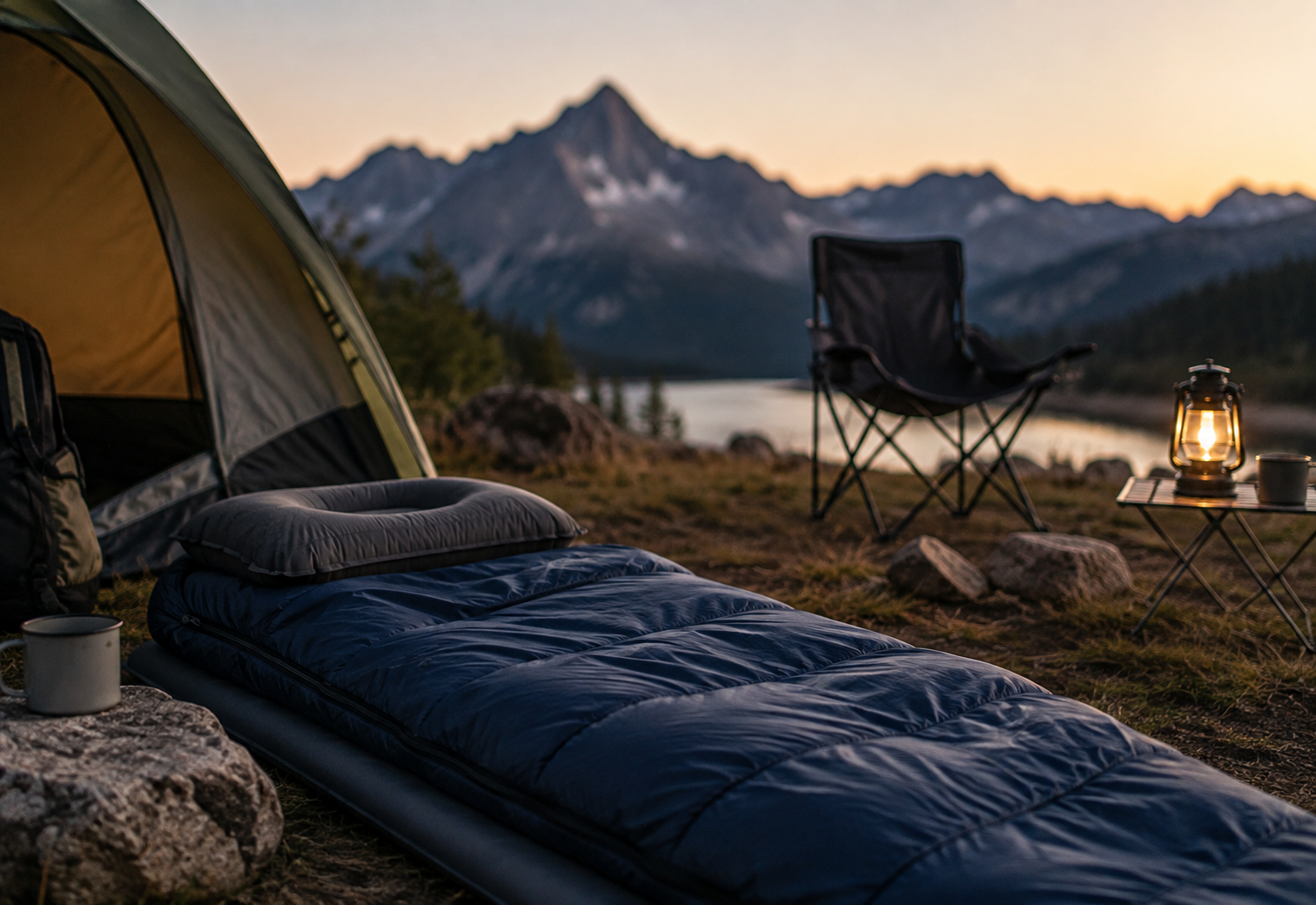 Sleep and camp comfort collection