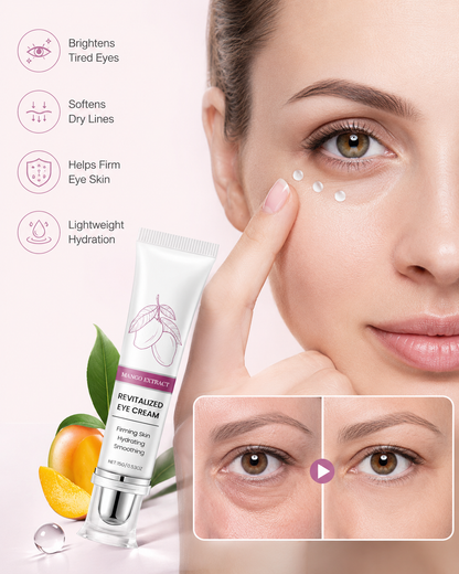 Mango Revitalizing Eye Cream for Dark Circles & Puffy Eyes