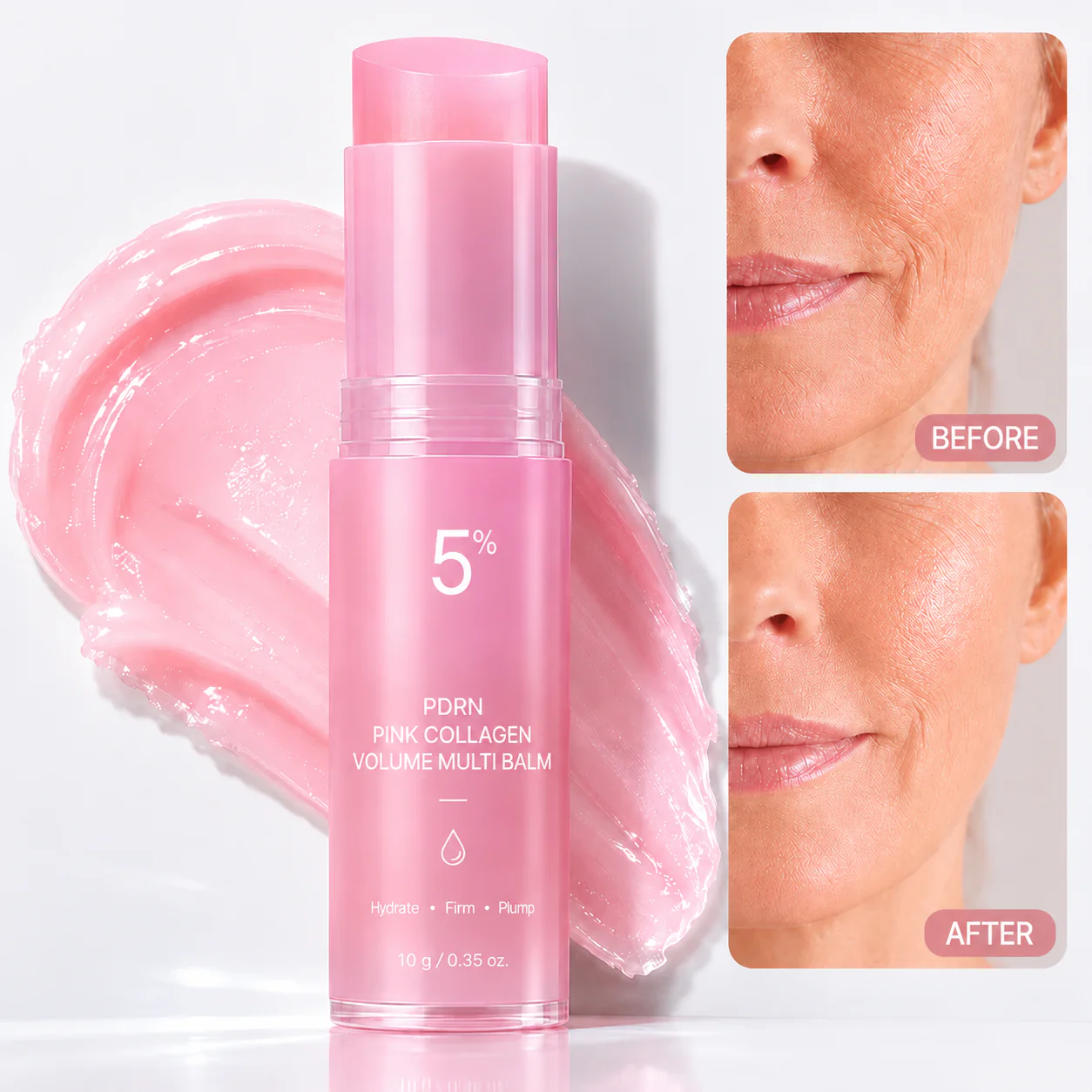 Buy 1 Get 1 Free💋Korean Pink Collagen Volume Multi Balm
