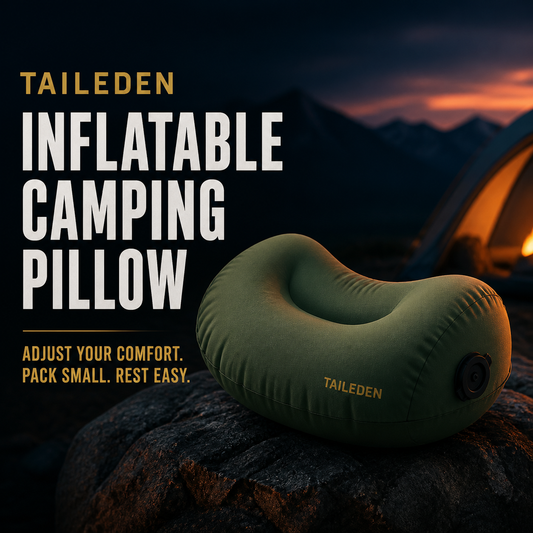 TAILEDEN Inflatable Camping Pillow for Travel and Backpacking product image