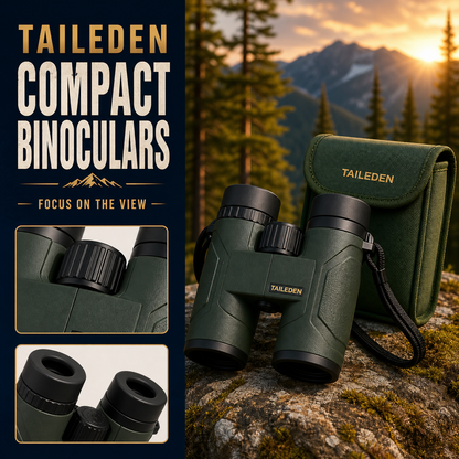 TAILEDEN Compact Pocket Binoculars for Travel and Outdoors — Core feature