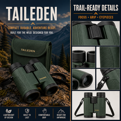 TAILEDEN Compact Pocket Binoculars for Travel and Outdoors — Product details