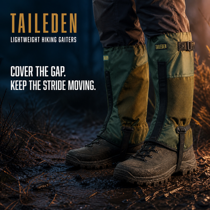 TAILEDEN Lightweight Hiking Gaiters for Wet and Debris-Prone Trails product image