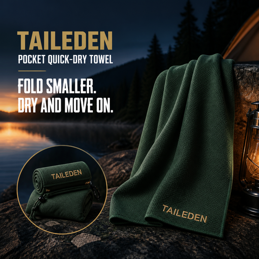 TAILEDEN Pocket Quick-Dry Towel for Camping and Travel product image
