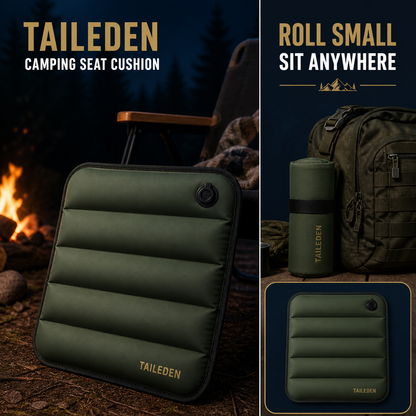 TAILEDEN Inflatable Camping Seat Cushion for Outdoor Travel — Packability