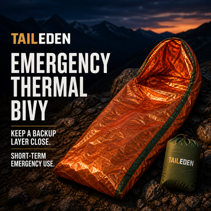 TAILEDEN Pocket Emergency Thermal Bivy for Outdoor Kits product image